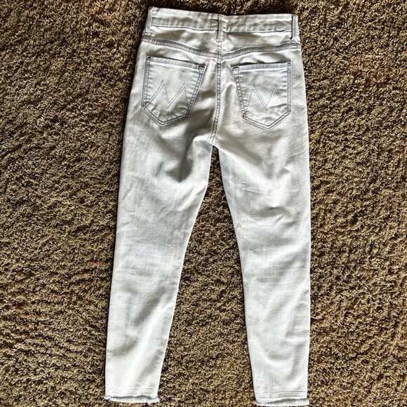 MOTHER High Waisted Looker Crop in Shake It Off in Women's Size 26 - Picture 4 of 8